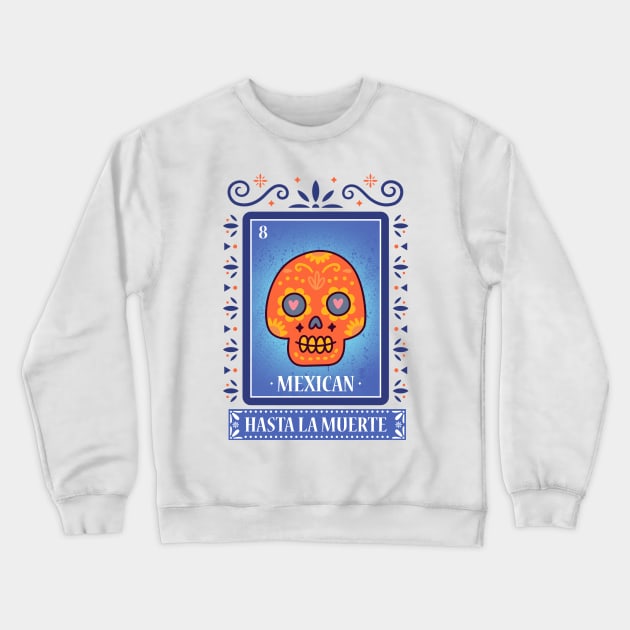 dia de los muertos Crewneck Sweatshirt by Tip Top Tee's